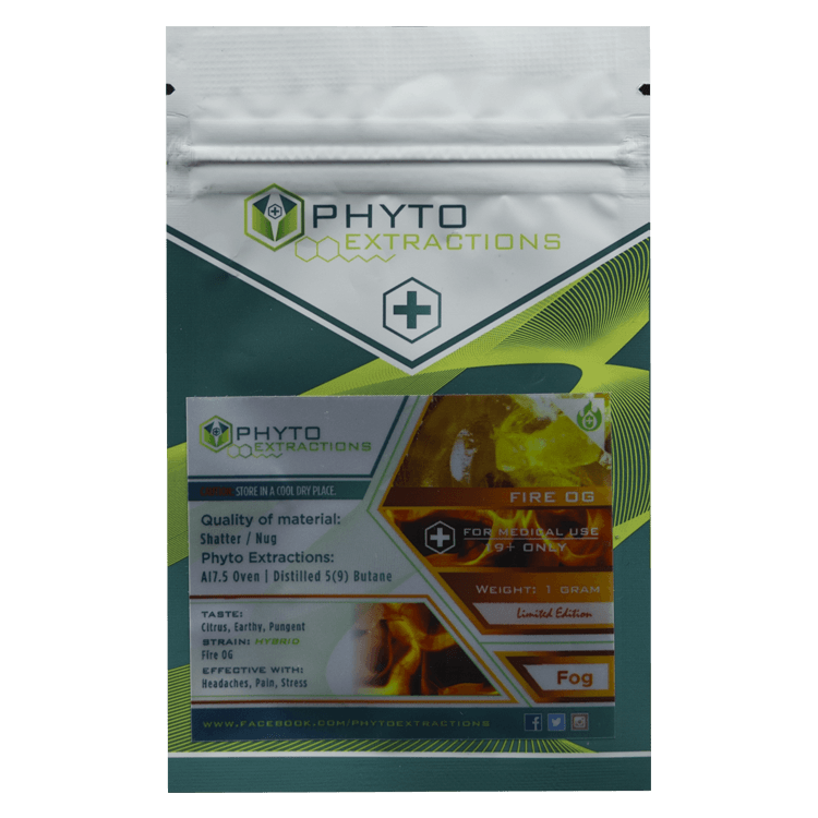 Phyto – Fire OG – 1g or 7g | BC Weed Edible Canada