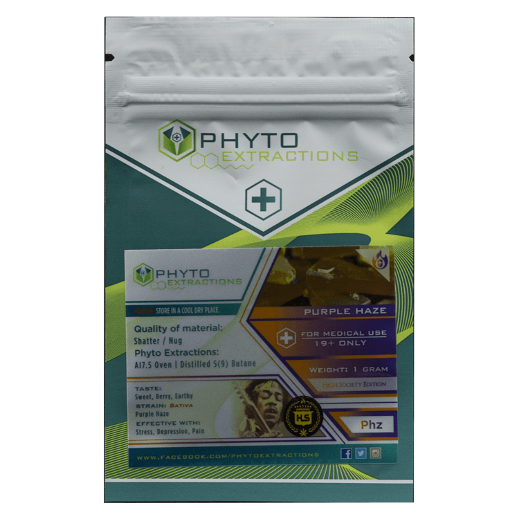Phyto – Purple Haze – 1g or 7g | BC Weed Edible Canada