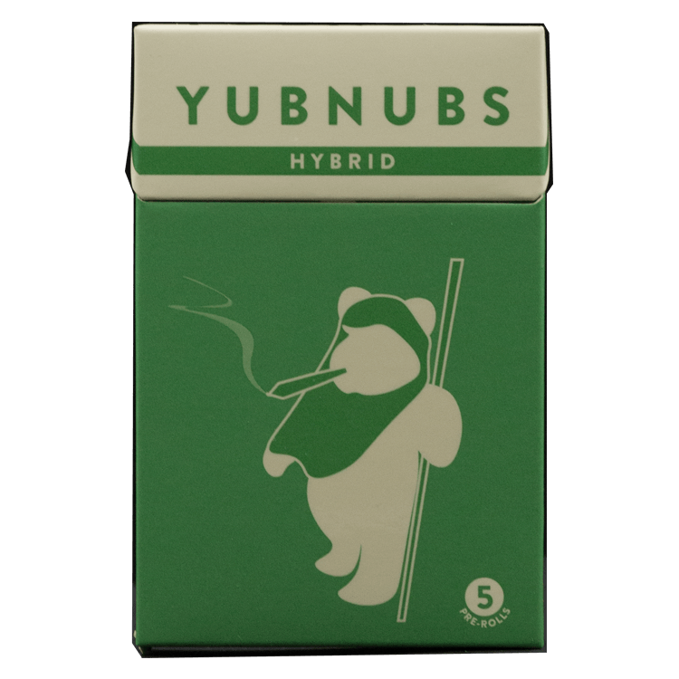 Yubnubs – Preroll Package – Hybrid | BC Weed Edible Canada