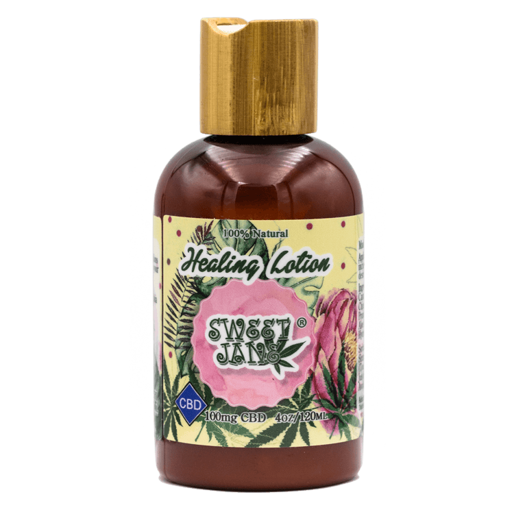 Sweet Jane Skincare – CBD Healing Lotion – 100mg | BC Weed Edible Canada