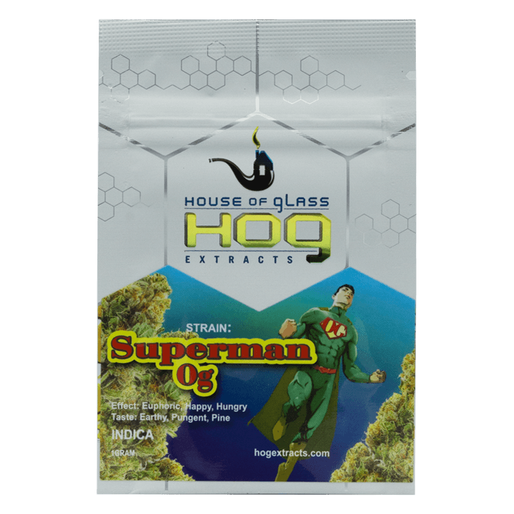 House of Glass – Superman 1g | BC Weed Edible Canada