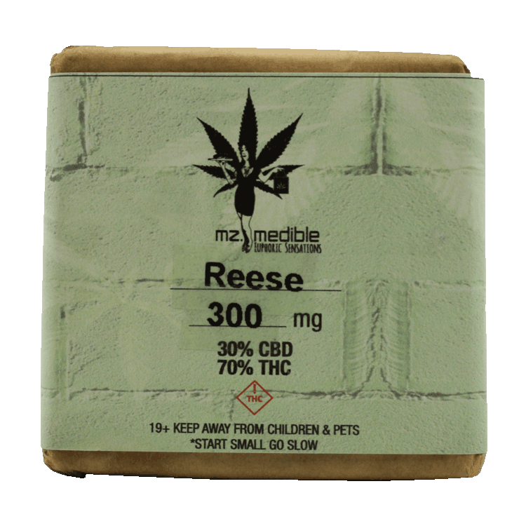 Mz Medibles – Reese Bar – 300mg | BC Weed Edible Canada