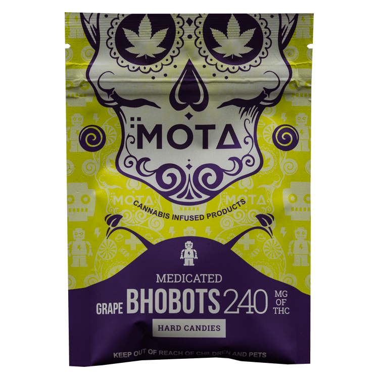 MOTA Edibles – BHO Bots – Grape – 240mg THC | BC Weed Edible Canada