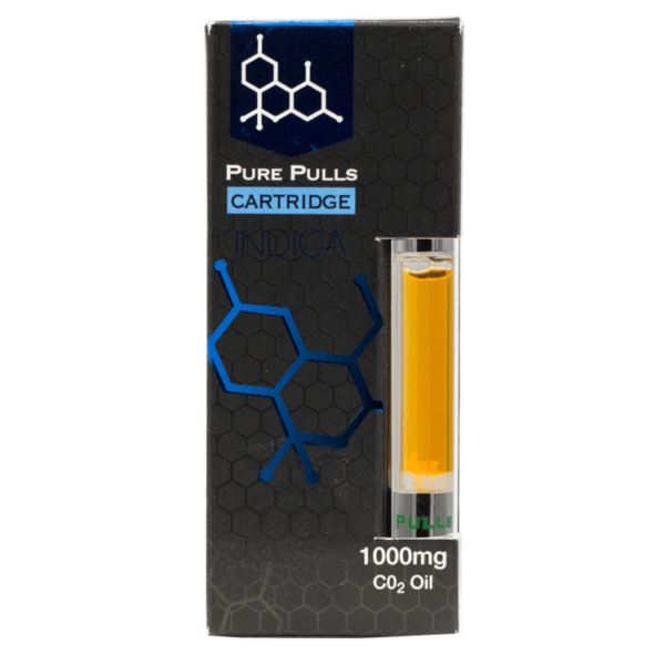 Pure Pulls – CO2 Oil Refill Cart – Indica 1ml | BC Weed Edible Canada