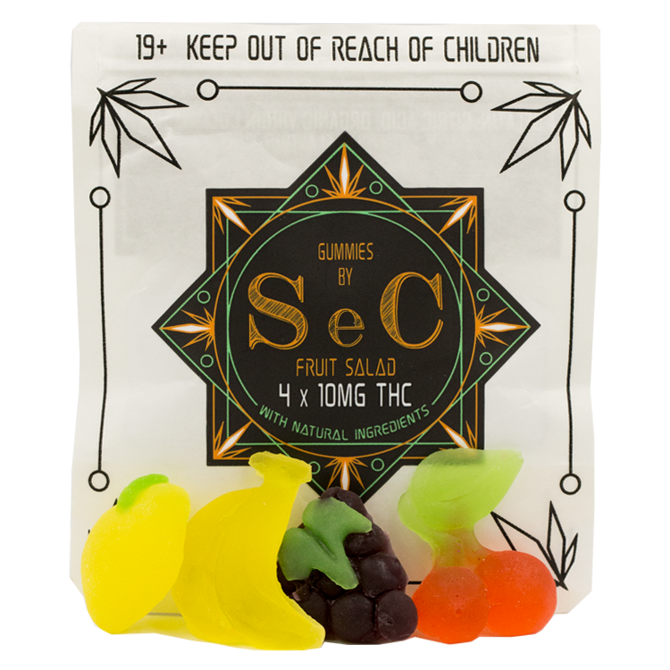 SEC – Fruit Salad – 40mg THC | BC Weed Edible Canada