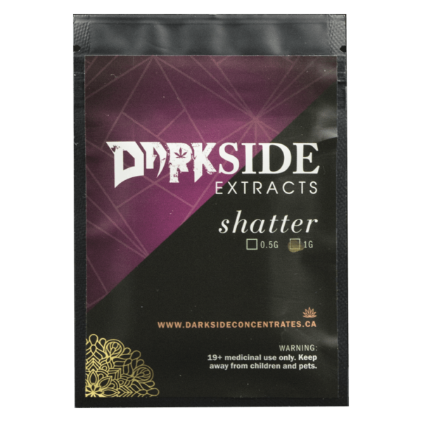 Darkside Shatter – Trainwreck | BC Weed Edible Canada