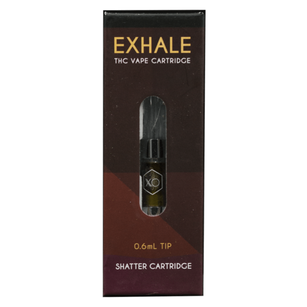 XO Exhale – Liquid Shatter Refill Cartridge – Durban Poison 0.6ml | BC Weed Edible Canada