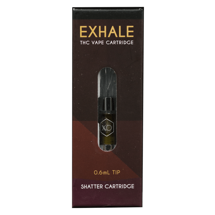 XO Exhale – Liquid Shatter Refill Cartridge – Durban Poison 0.6ml | BC Weed Edible Canada