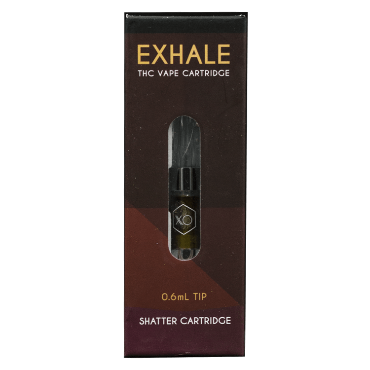 XO Exhale – Liquid Shatter Refill Cartridge – Girl Scout Cookies 0.6ml | BC Weed Edible Canada