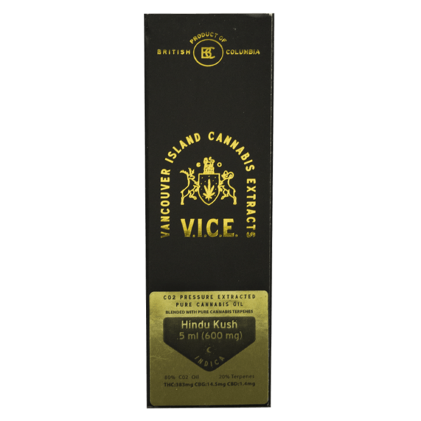 Vice – CO2 Oil Refill Cartridges – Hindu Kush 0.5ml | BC Weed Edible Canada