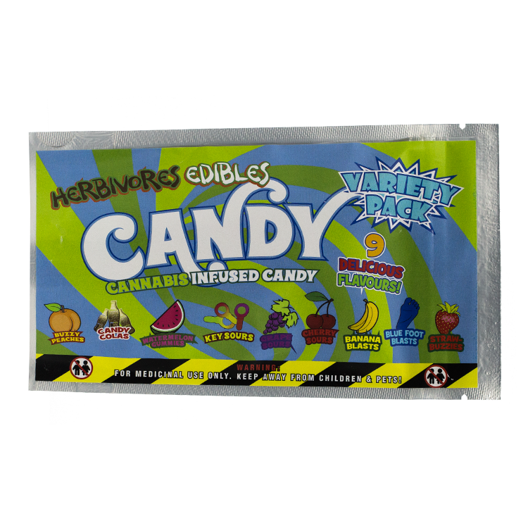 Herbivores Edibles – Variety Pack Gummies | BC Weed Edible Canada