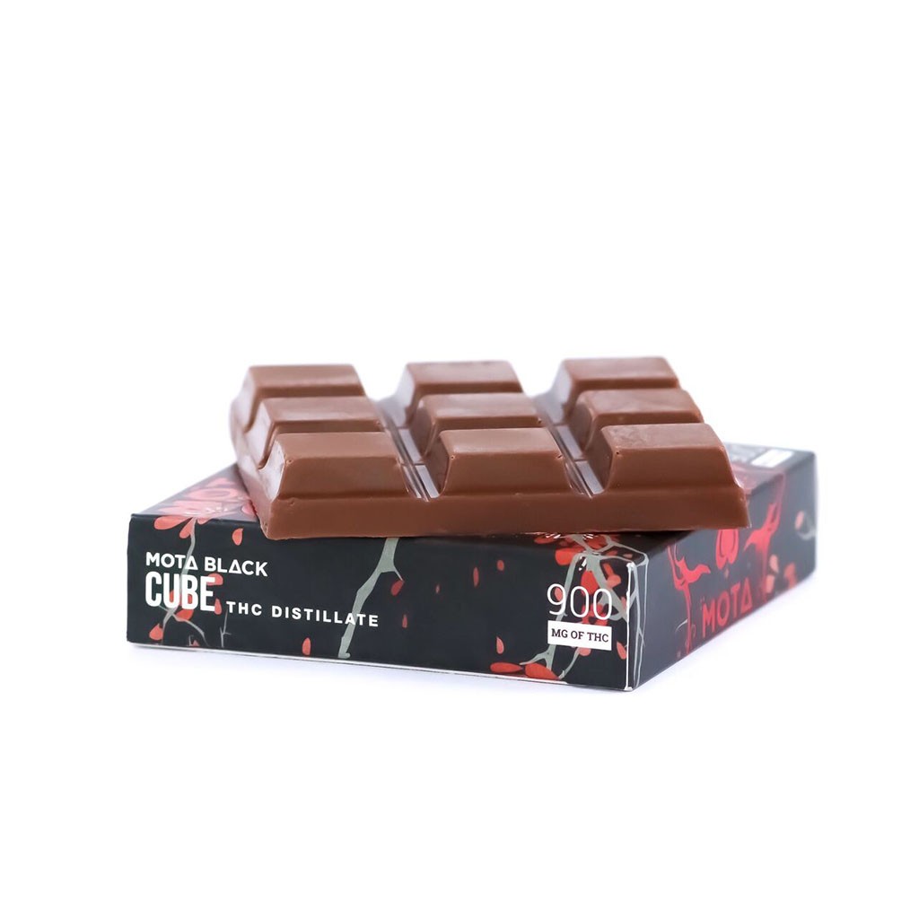 MOTA Edibles – Black Chocolate Cherry Cube – 900mg THC | BC Weed Edible Canada