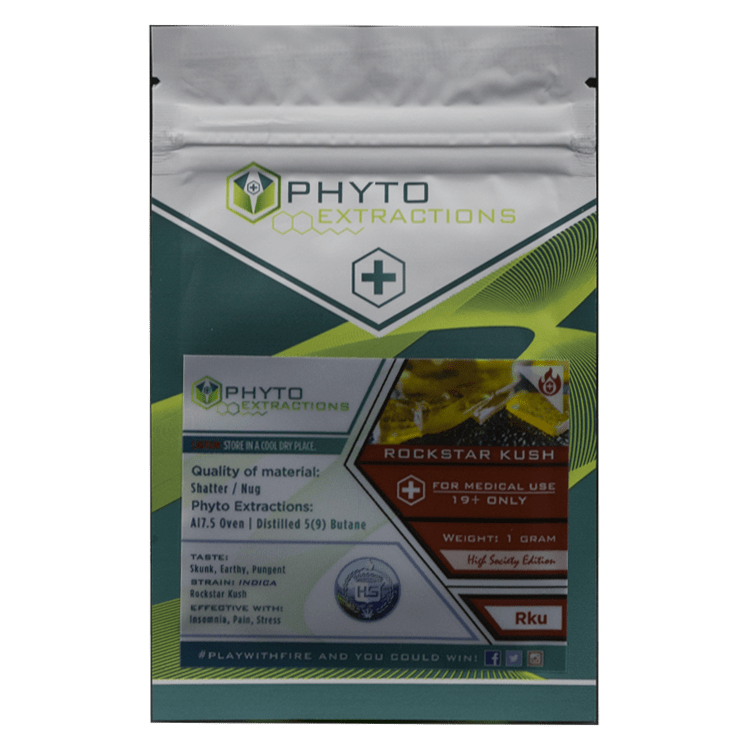 Phyto – Rockstar Kush | BC Weed Edible Canada