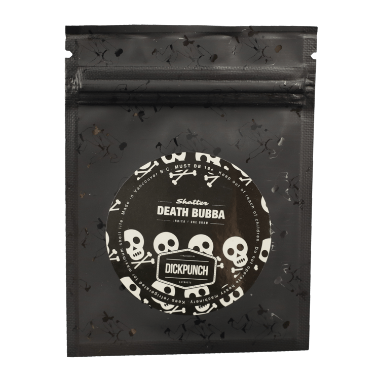 Dickpunch Extracts – Death Bubba (Indica) – 1g | BC Weed Edible Canada