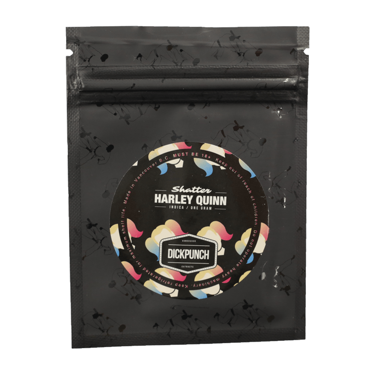 Dickpunch Extracts – Harley Quinn (indica) – 1g | BC Weed Edible Canada