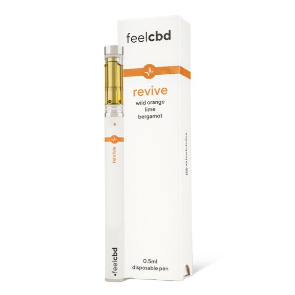 FeelCBD – Revive – Dispsable CBD Vape Pen 0.5ml | BC Weed Edible Canada