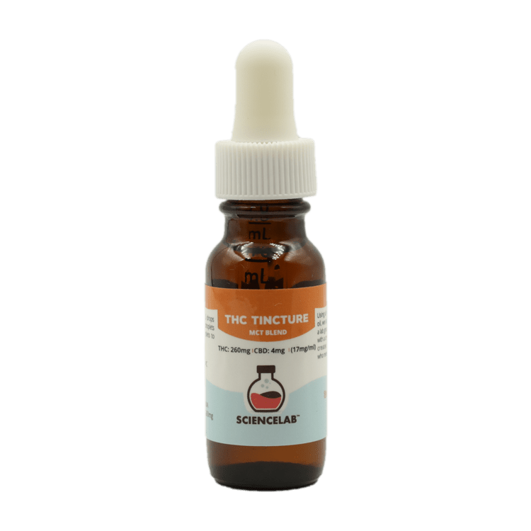 Sciencelab – THC Tincture – 260mg THC/ 4mg CBD | BC Weed Edible Canada