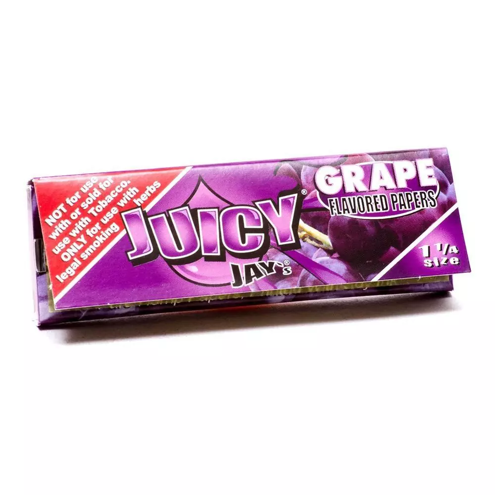Juicy Jay’s – Hemp Papers (1.25 inch) – Grape | BC Weed Edible Canada