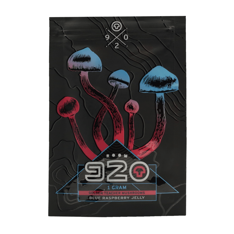 Room 920 – Blue Raspberry Jelly – 1 Gram (Golden Teacher Mushrooms) | BC Weed Edible Canada