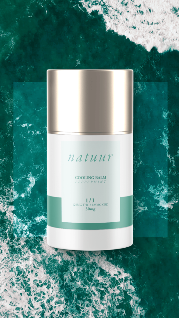 Natuur – Cooling Balm – Peppermint – 1:1 – 30mg | BC Weed Edible Canada