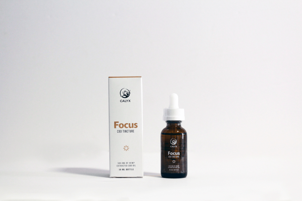 Calyx – Focus – CBD Tincture – 500mg/30ml | BC Weed Edible Canada