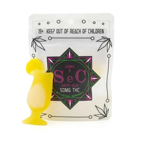 SEC – Happy Hour (1 x 50mg THC) | BC Weed Edible Canada