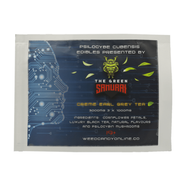 The Green Samurai – Creme Earl Grey Tea – 3000mg | BC Weed Edible Canada