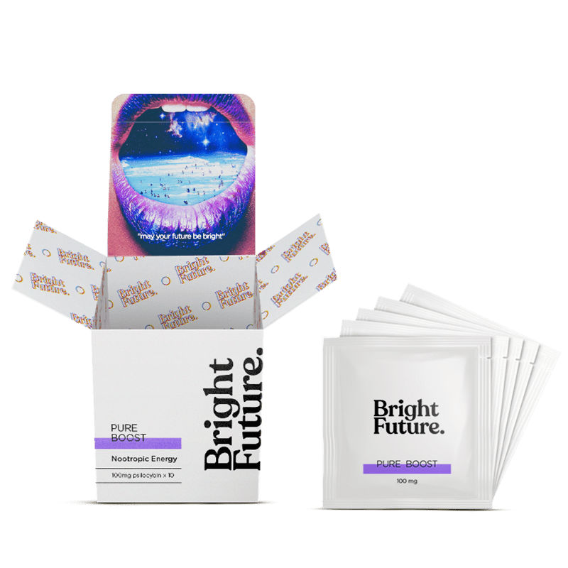 Bright Future – Nootropic Energy Drink – Pure Boost – 100mg | BC Weed Edible Canada