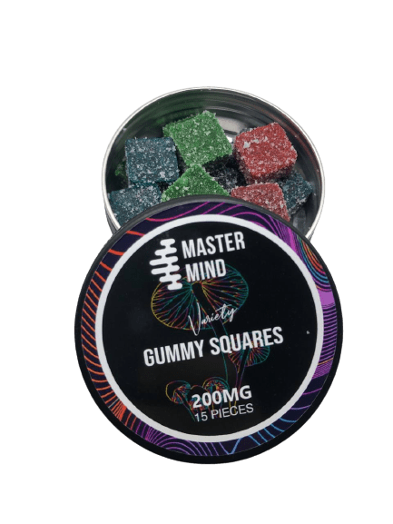 Mastermind – Variety Gummy Squares – 3000 mg | BC Weed Edible Canada